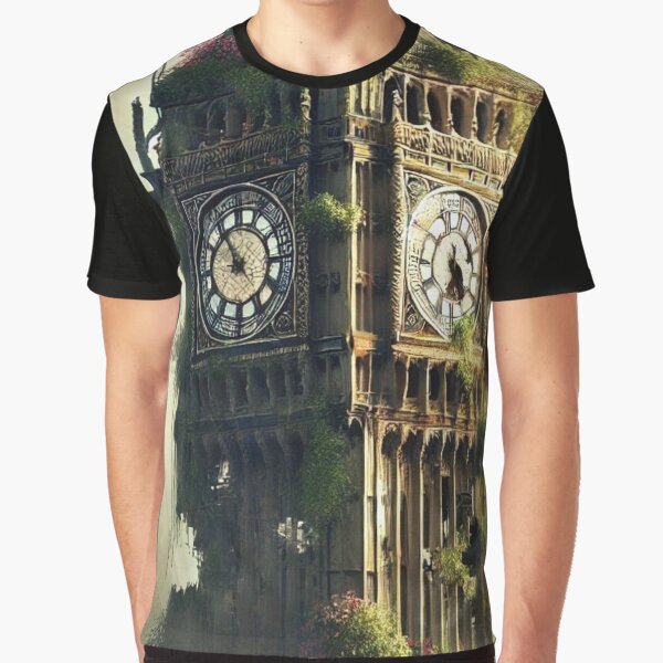 Item preview, Post-Apocalyptic Big Ben Elizabeth Tower in London, UK.  designed and sold by UniqAttireBrand.