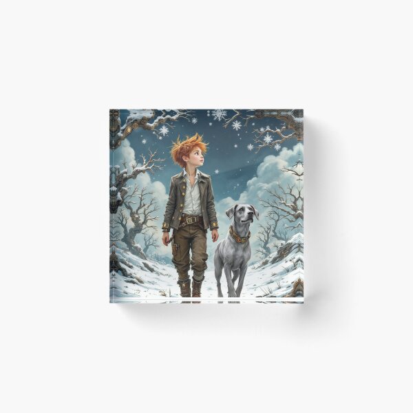 Item preview, Inka and Bichette: walk in the snowy forest designed and sold by Anne-Abadie.