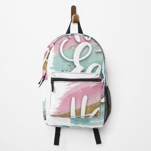 Item preview, Pastel Glitter Happy Easter Brush Stroke Spring Aesthetic designed and sold by Cristina Galerina.