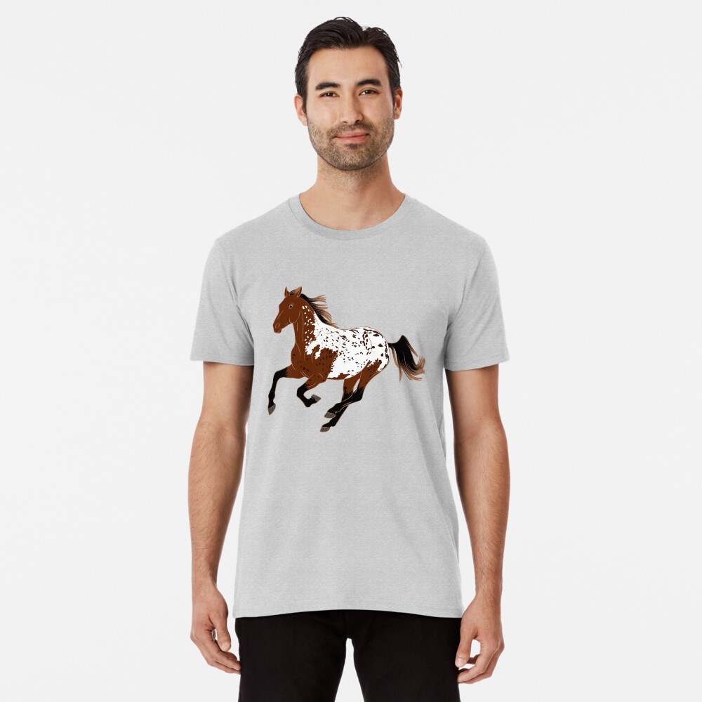 Aperçu de l'œuvre T-shirt premium créée et vendue par WebEquitation.