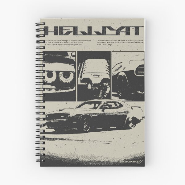 Item preview, Hellcat SRT Retro Style designed and sold by aliigal.