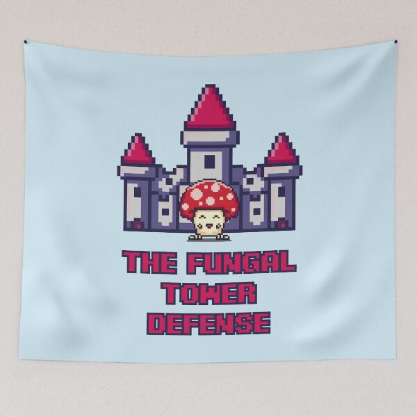 Item preview, The Fungal Tower Defense designed and sold by Milena R..