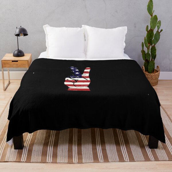 Item preview, Patriotic Victory Hand: USA Pride Art designed and sold by Zakrytos ★★★★★.