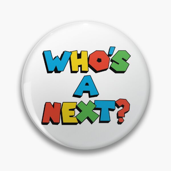 Item preview, Who's A Next? Gamer designed and sold by BensonDesigns.