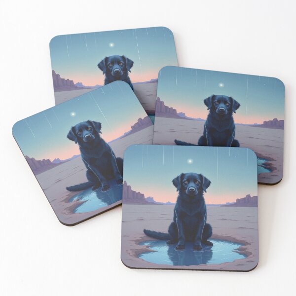 Item preview, Dog in a Puddle designed and sold by HabitableMoons.