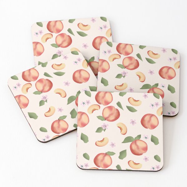 Item preview, Peaches & Blossoms  designed and sold by idovedesign.