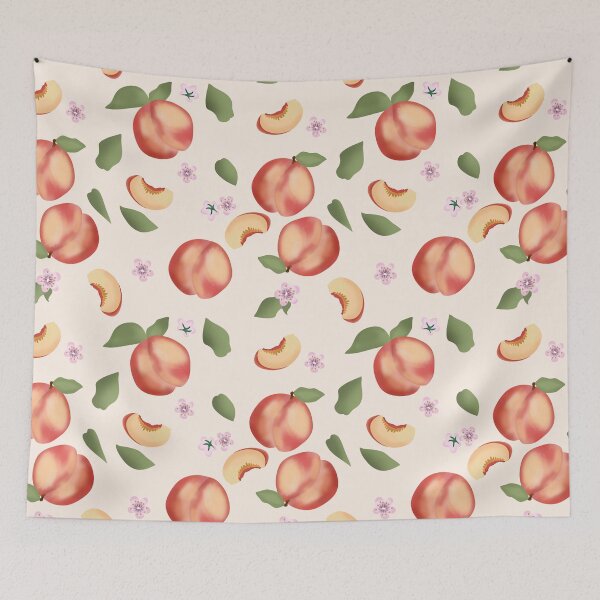 Item preview, Peaches & Blossoms  designed and sold by idovedesign.
