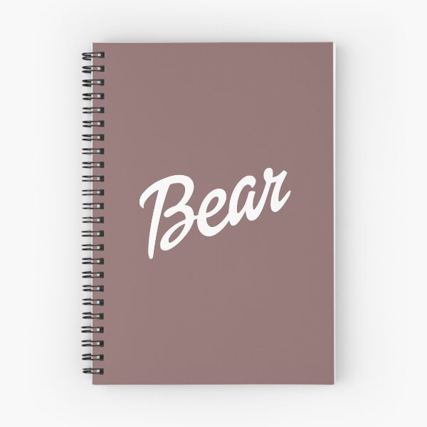 Item preview, Bear text in white designed and sold by gayishdesign.