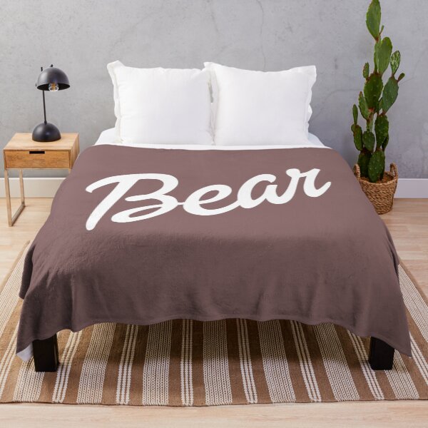 Item preview, Bear text in white designed and sold by gayishdesign.