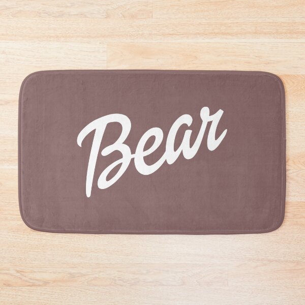 Item preview, Bear text in white designed and sold by gayishdesign.