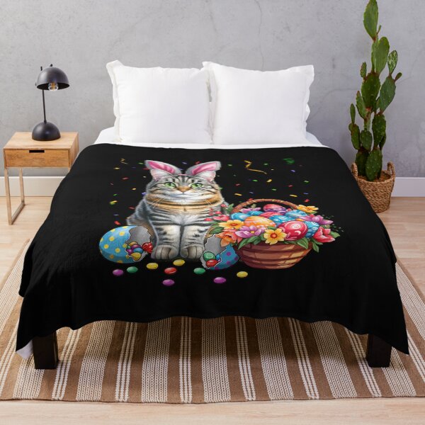Item preview, Easter Day Cat Bunny Ears Eggs Graphic Men Women Kids Funny designed and sold by TalalosART.