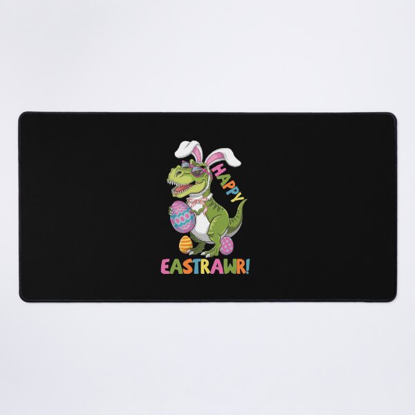 Item preview, Easter Day Funny Rabbit Riding Dinosaur Funny Happy Eastrawr designed and sold by TalalosART.