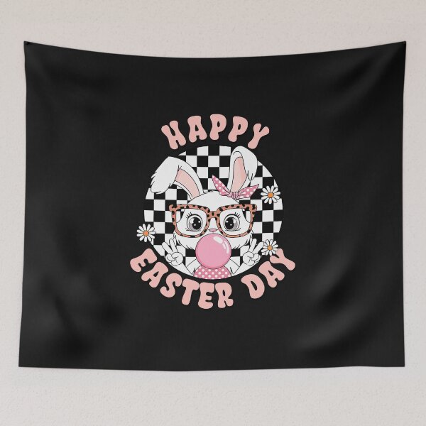 Item preview, Happy Easter 2025 Cute Bunny Rabbit Easter Day Women Girls designed and sold by TalalosART.