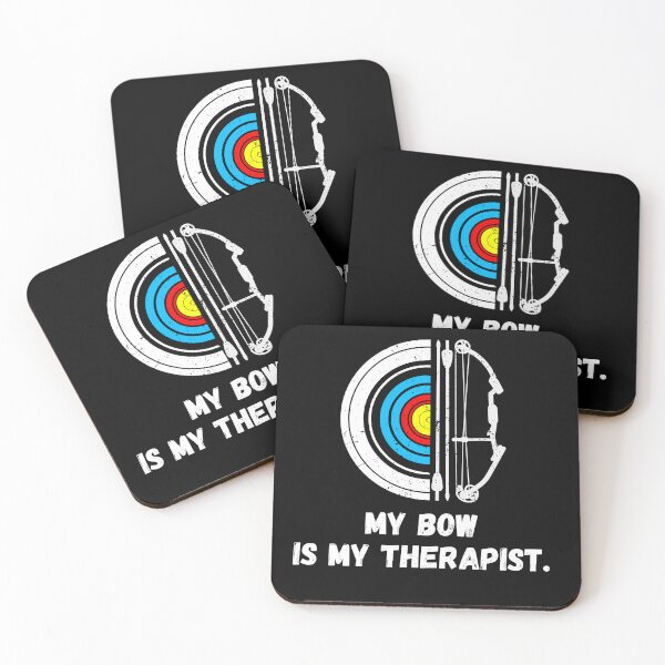 Item preview, My Bow Is My Therapist Funny Gift for Archery Lovers designed and sold by Hoshi-Club.