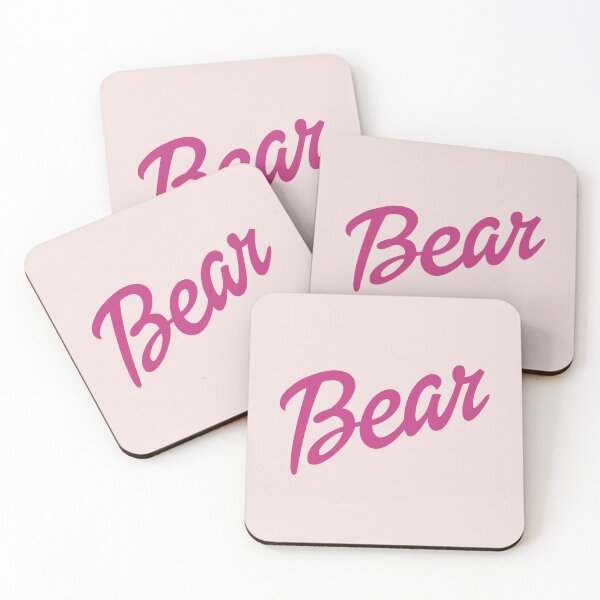 Item preview, Bear text in magenta designed and sold by gayishdesign.