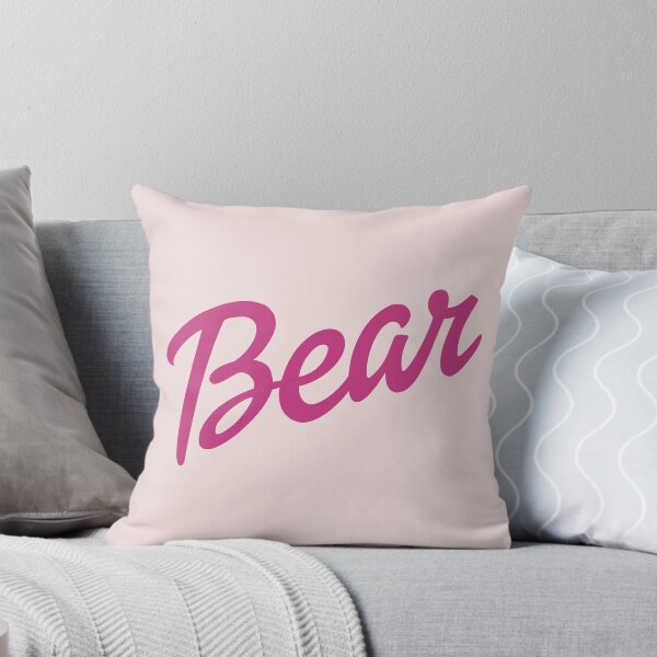 Item preview, Bear text in magenta designed and sold by gayishdesign.