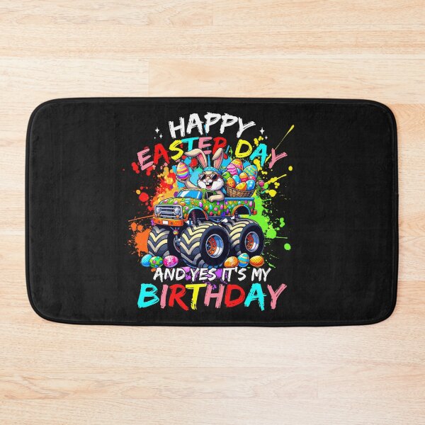 Item preview, Happy Easter Day And Yes It_s My Birthday Truck Bunny Boys designed and sold by TalalosART.