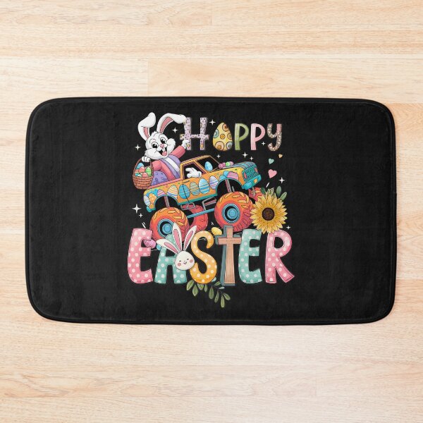 Item preview, Happy Easter Monster Truck Fun Easter Egg Hunt Truck designed and sold by TalalosART.