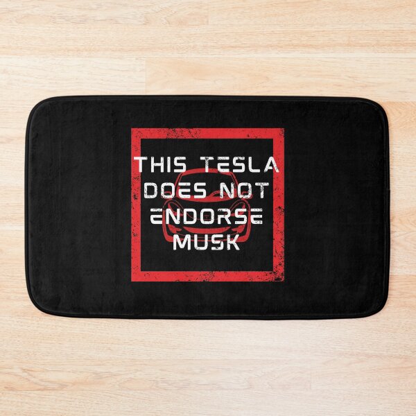 Item preview, I bought this before Elon Musk went crazy Tesla bumper designed and sold by ChataMaroon.