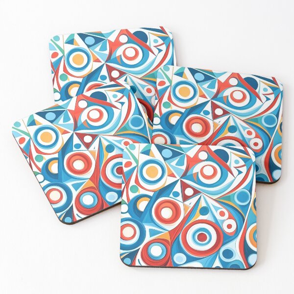 Item preview, Vibrant Geometric Dream - Mobile Backcover Design designed and sold by SmahiCreations.