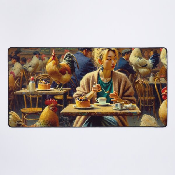 Item preview, Chicken Mania in the Coffee Bar  designed and sold by M-Y-A-R-T-.