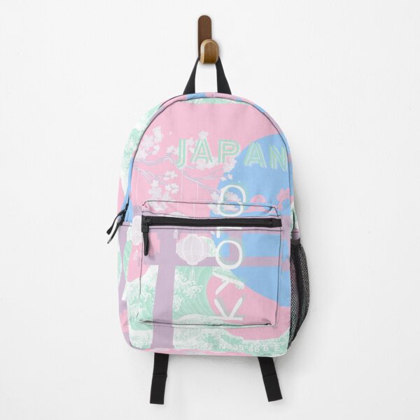 Artikelvorschau, Kyoto Japan Reisekunst, Pink Preppy Art entworfen und verkauft von Magic Love Art Print.