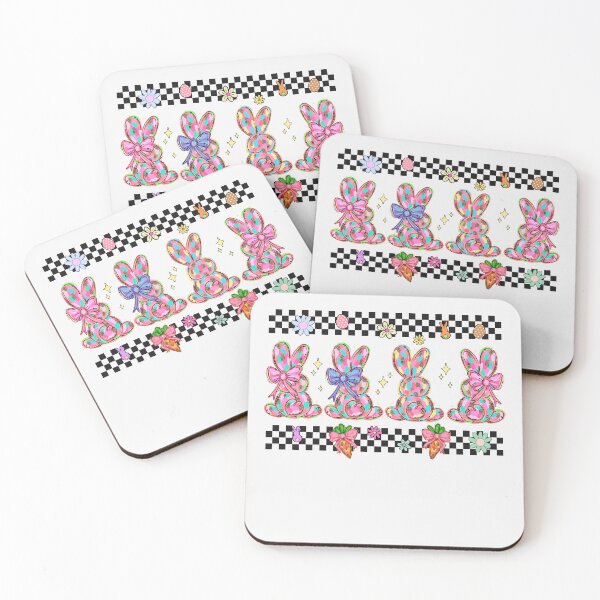 Item preview, Brushstroke Bunny Easter Day Coquette Watercolor Bunny Kids designed and sold by TalalosART.