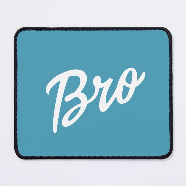 Item preview, Bro text in white designed and sold by gayishdesign.