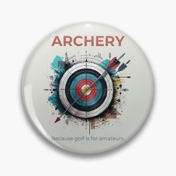 Item preview, Archery Because Golf Is for Amateurs Funny Gift for Archery Fans designed and sold by Hoshi-Club.