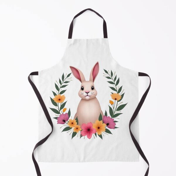 Item preview, Easter Bunny Floral designed and sold by PrintCreations9.