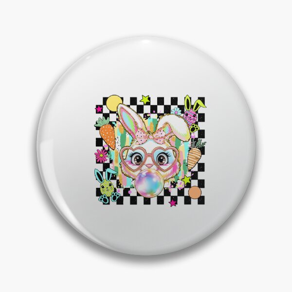 Item preview, Happy Easter Bunny Checkered For Womens Girls designed and sold by TalalosART.