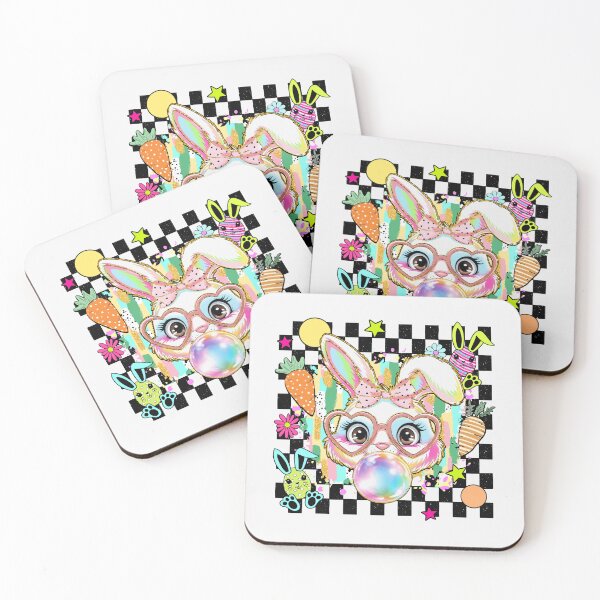 Item preview, Happy Easter Bunny Checkered For Womens Girls designed and sold by TalalosART.