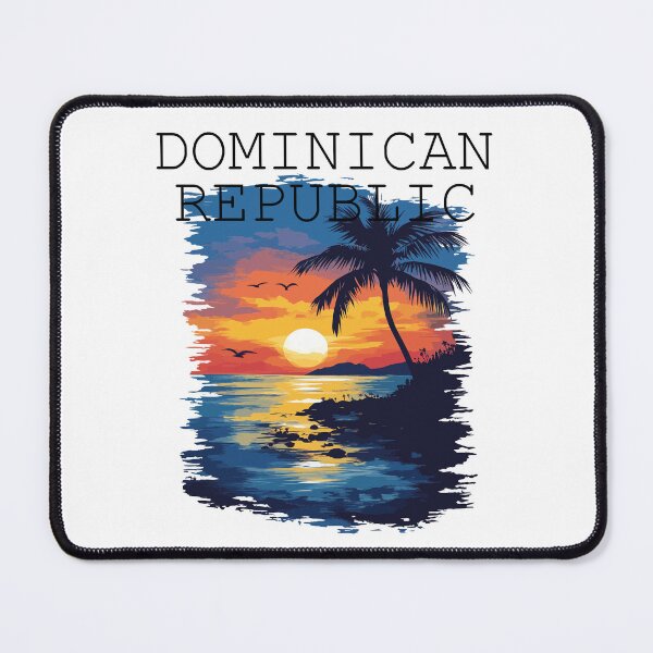Item preview, Dominican Republic - Caribbean (with Black Lettering) designed and sold by VelvetRoom.