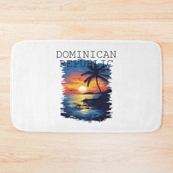 Item preview, Dominican Republic - Caribbean (with Black Lettering) designed and sold by VelvetRoom.