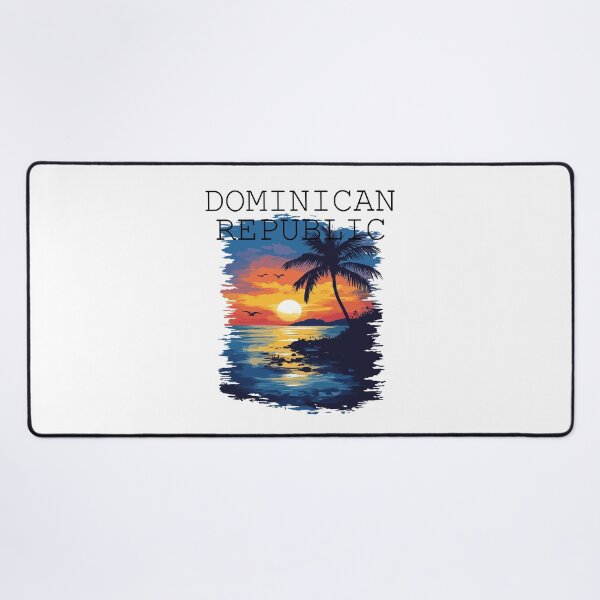 Item preview, Dominican Republic - Caribbean (with Black Lettering) designed and sold by VelvetRoom.