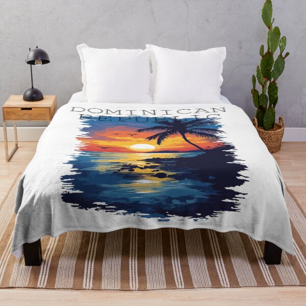 Item preview, Dominican Republic - Caribbean (with Black Lettering) designed and sold by VelvetRoom.