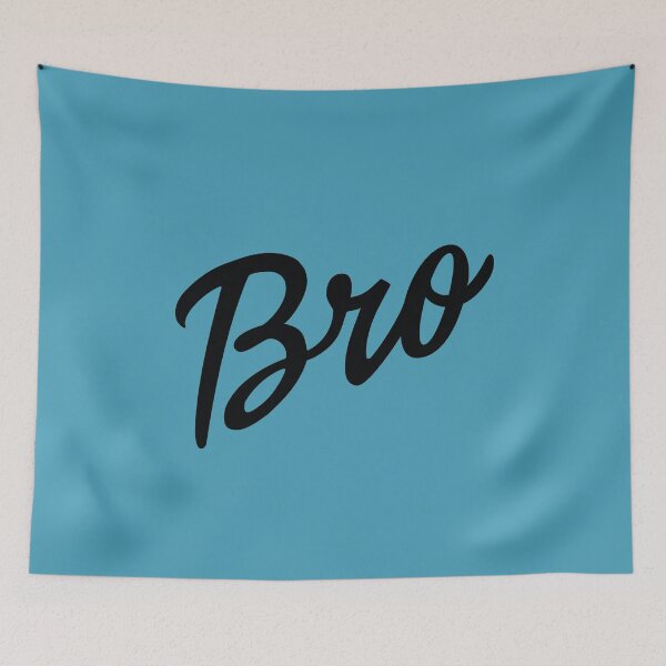 Item preview, Bro text in black designed and sold by gayishdesign.