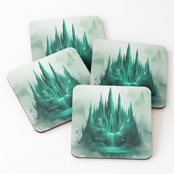 Item preview, Enchanted Emerald Waterfall designed and sold by 0penvimark.