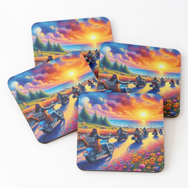 Item preview, Biker Boho in Impressionism: Artistic style meets modern chic designed and sold by FotoworldEdel.