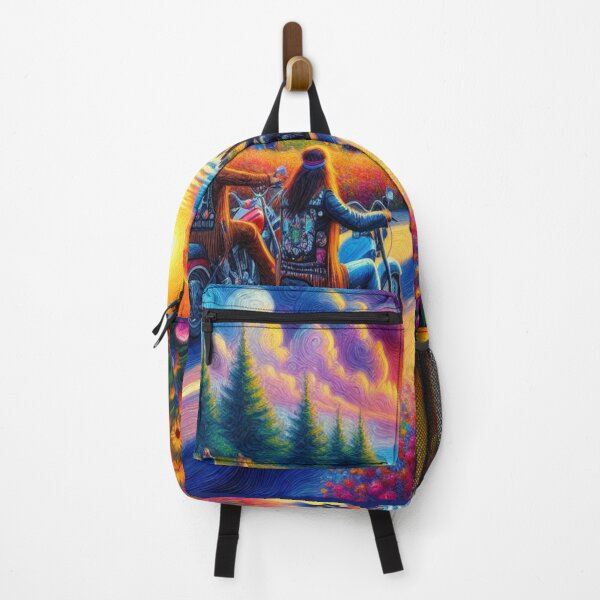Item preview, Biker Boho in Impressionism: Artistic style meets modern chic designed and sold by FotoworldEdel.