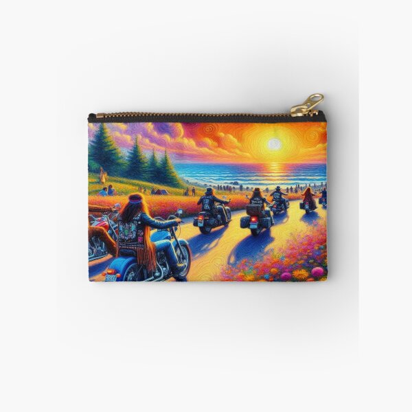 Item preview, Biker Boho in Impressionism: Artistic style meets modern chic designed and sold by FotoworldEdel.