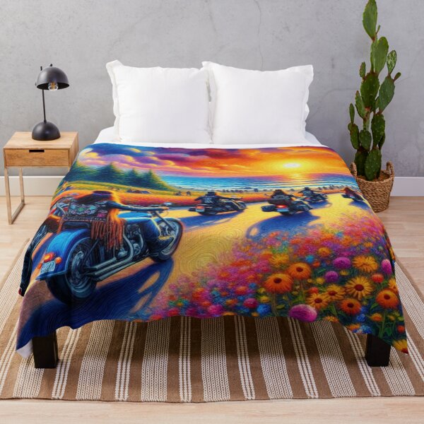 Item preview, Biker Boho in Impressionism: Artistic style meets modern chic designed and sold by FotoworldEdel.