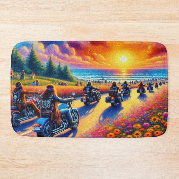 Item preview, Biker Boho in Impressionism: Artistic style meets modern chic designed and sold by FotoworldEdel.