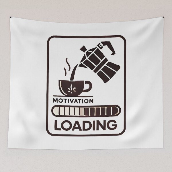 Item preview, ☕ Recharging With Coffee… Please Wait! designed and sold by TSQ.