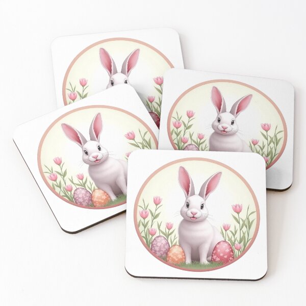 Item preview, Easter Bunny Floral designed and sold by PrintCreations9.