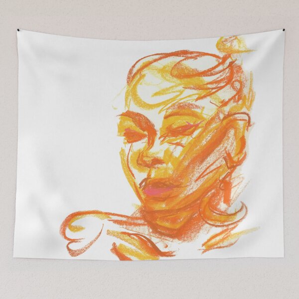 Item preview, Orange Sunset Woman designed and sold by aliunatic.
