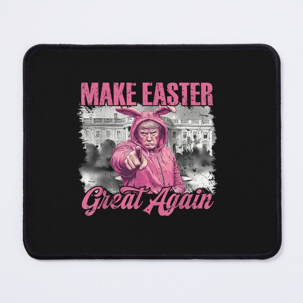 Item preview, Make Easter Great Again Funny Trump Bunny Pink Hunt Eggs designed and sold by TalalosART.