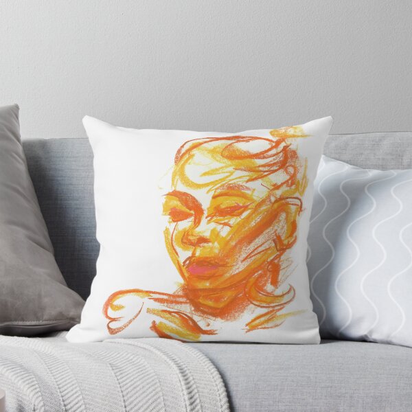 Item preview, Orange Sunset Woman designed and sold by aliunatic.
