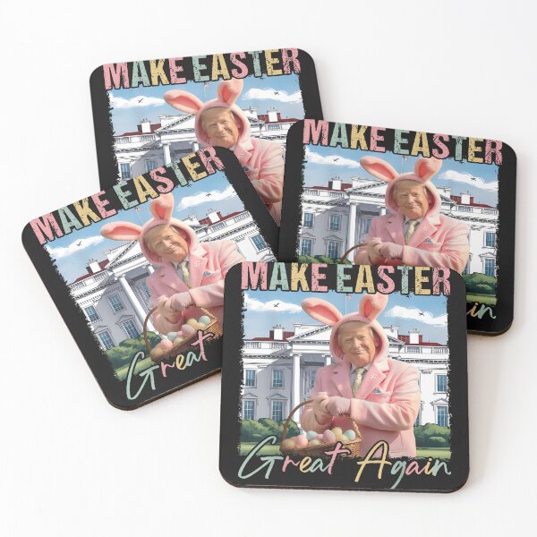 Item preview, Spring Hunt Eggs Make Easter Great Again Funny Trump Bunny		 designed and sold by TalalosART.