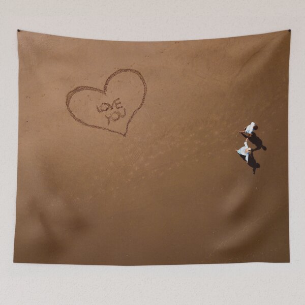 Item preview, Love You - Romantic Walk on the beach  designed and sold by The-Drone-Man.